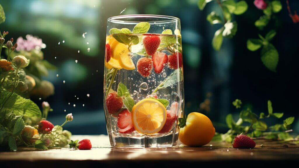 naturally flavored waters